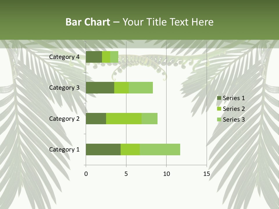 Stem Tropical Curve PowerPoint Template