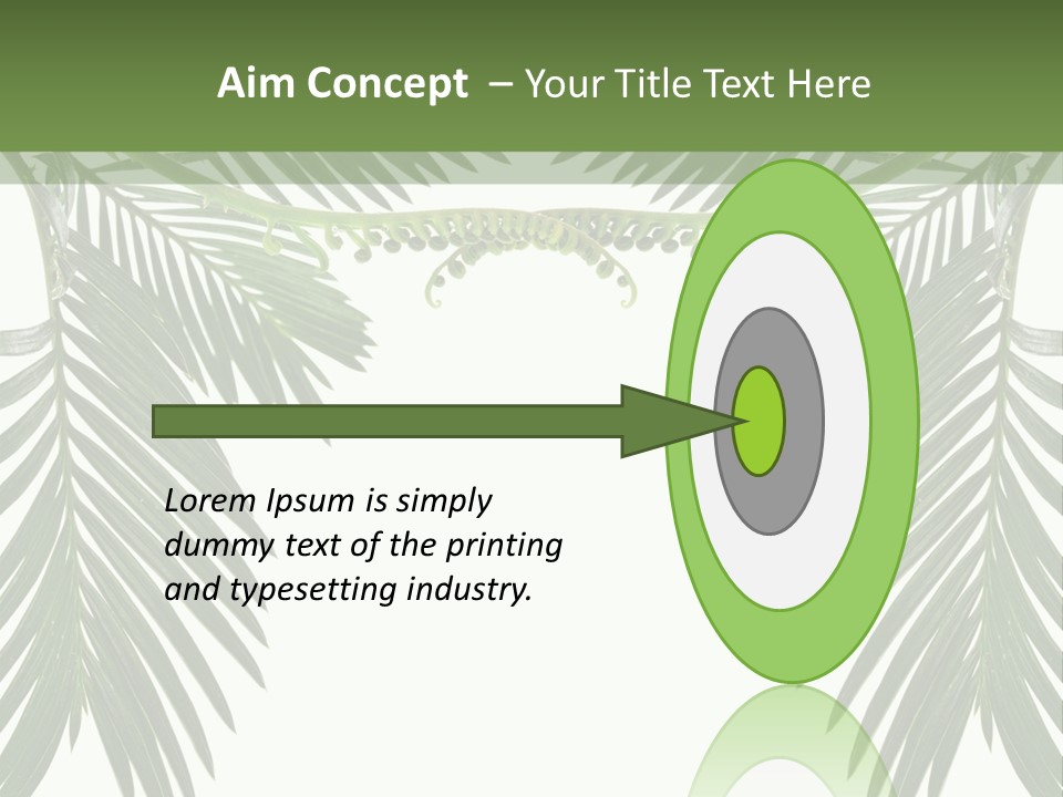 Stem Tropical Curve PowerPoint Template