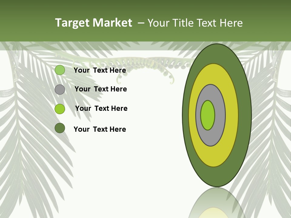 Stem Tropical Curve PowerPoint Template