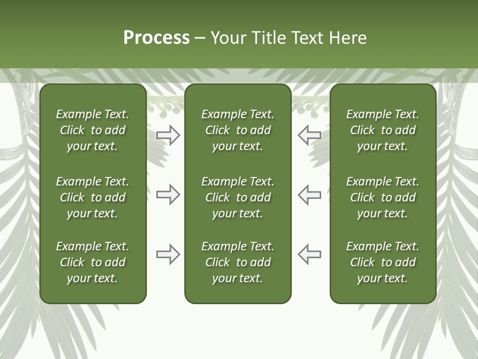 Stem Tropical Curve PowerPoint Template