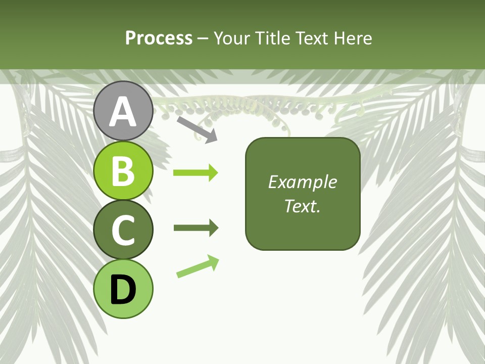 Stem Tropical Curve PowerPoint Template