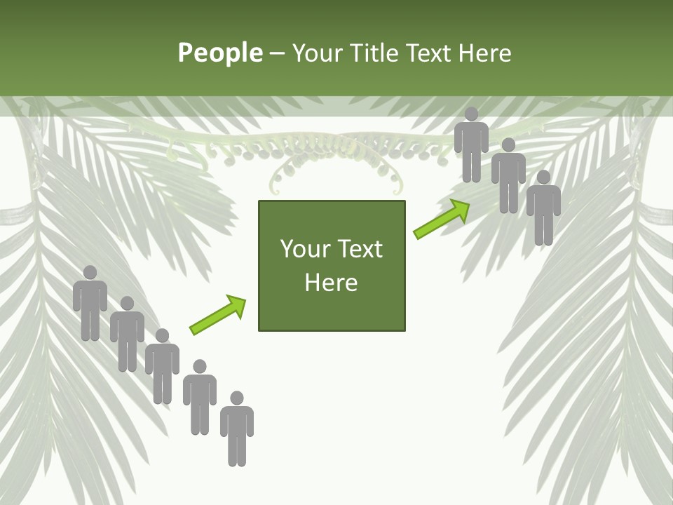 Stem Tropical Curve PowerPoint Template