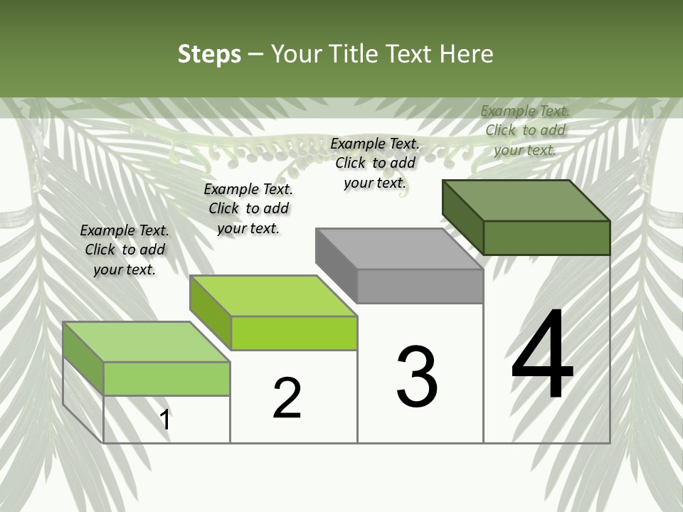 Stem Tropical Curve PowerPoint Template