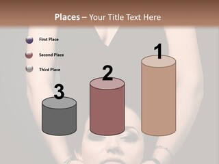 Woman Charm Person PowerPoint Template