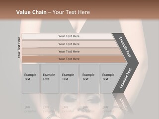 Woman Charm Person PowerPoint Template
