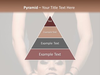 Woman Charm Person PowerPoint Template