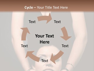 Woman Charm Person PowerPoint Template