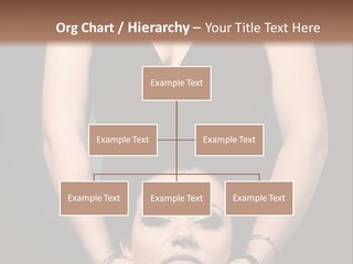 Woman Charm Person PowerPoint Template
