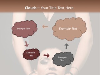 Woman Charm Person PowerPoint Template