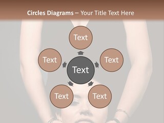 Woman Charm Person PowerPoint Template