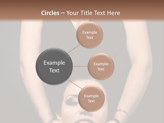 Woman Charm Person PowerPoint Template