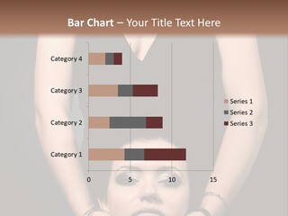 Woman Charm Person PowerPoint Template
