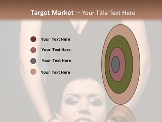 Woman Charm Person PowerPoint Template