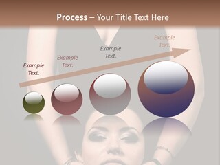 Woman Charm Person PowerPoint Template