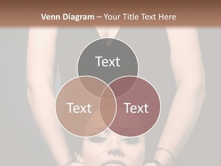 Woman Charm Person PowerPoint Template