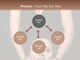 Woman Charm Person PowerPoint Template