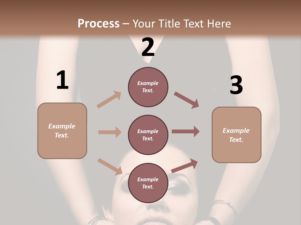Woman Charm Person PowerPoint Template