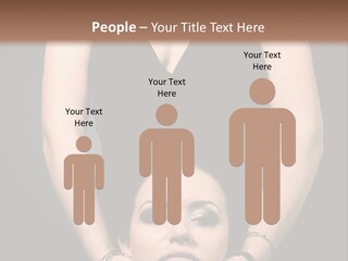 Woman Charm Person PowerPoint Template