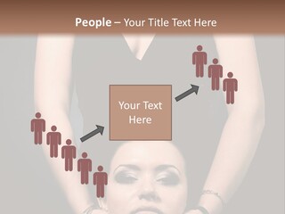 Woman Charm Person PowerPoint Template