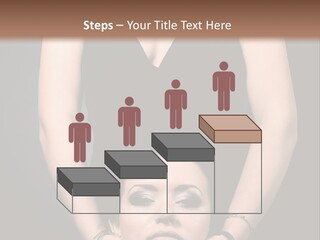 Woman Charm Person PowerPoint Template