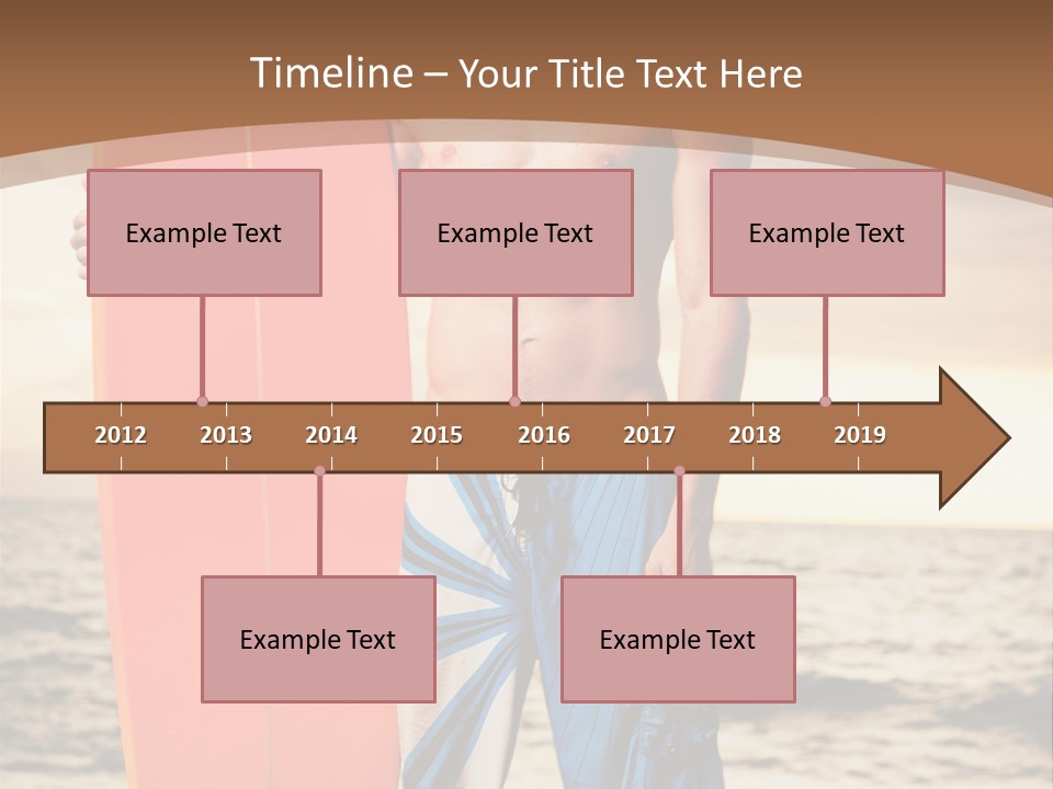 Good Young Tan PowerPoint Template
