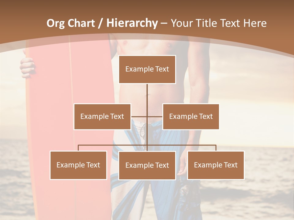 Good Young Tan PowerPoint Template