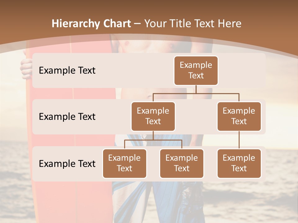Good Young Tan PowerPoint Template