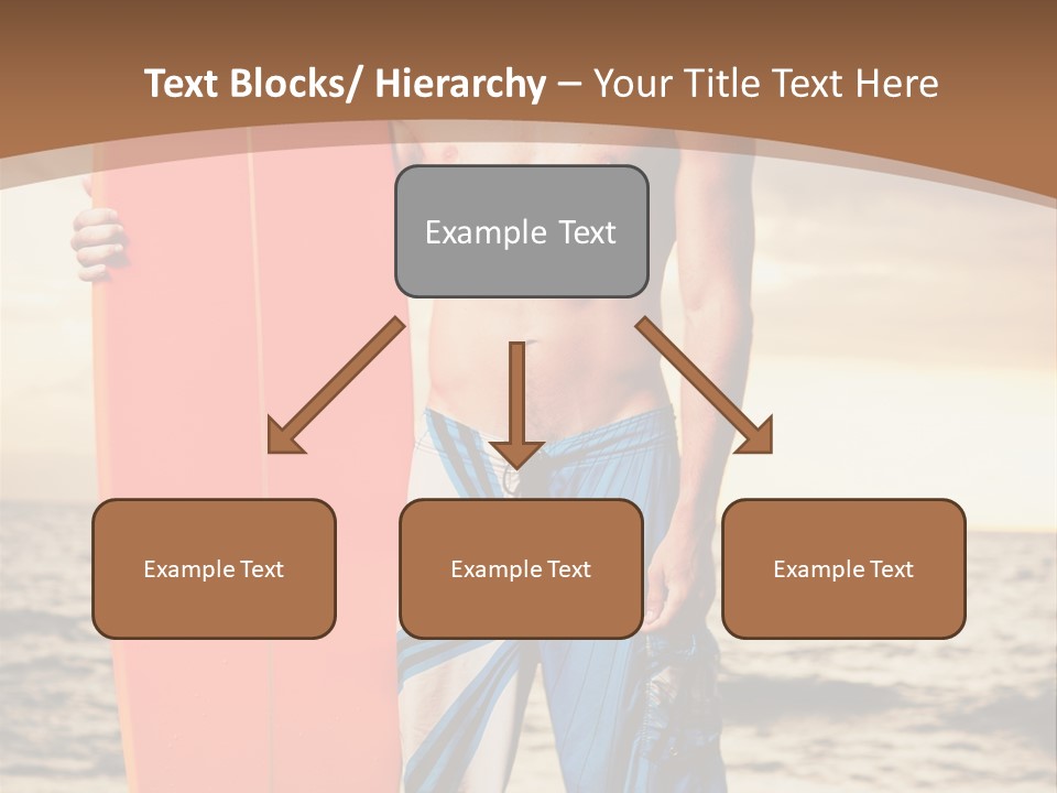 Good Young Tan PowerPoint Template