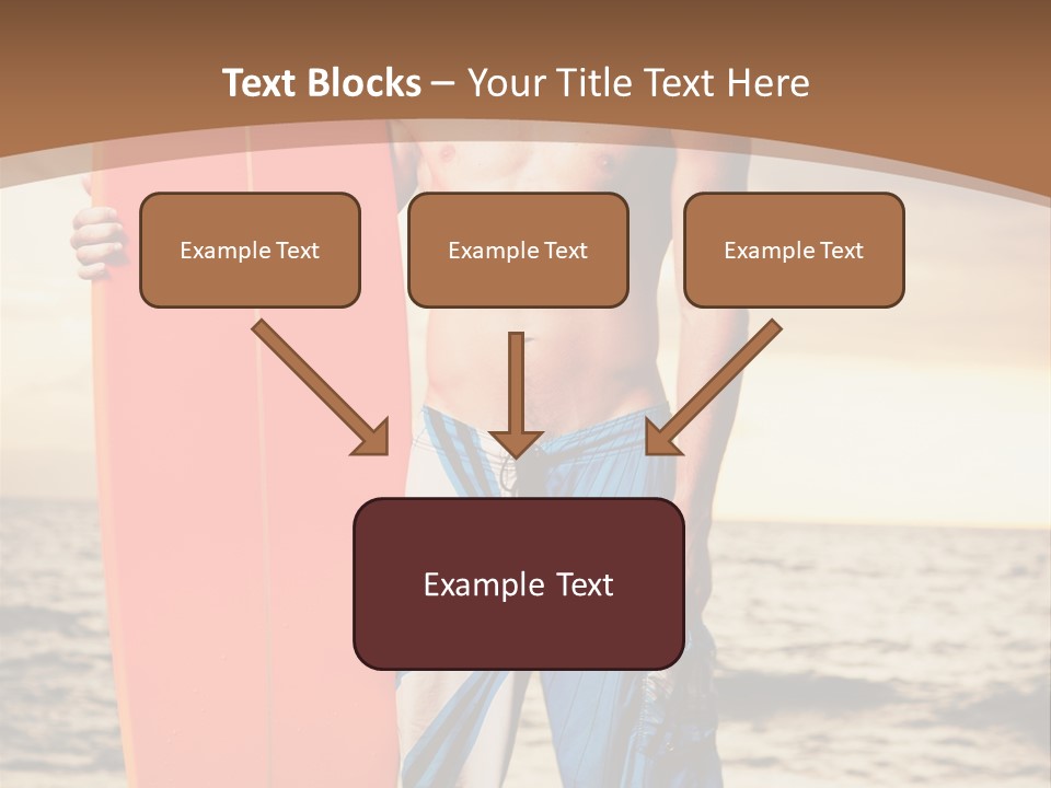 Good Young Tan PowerPoint Template