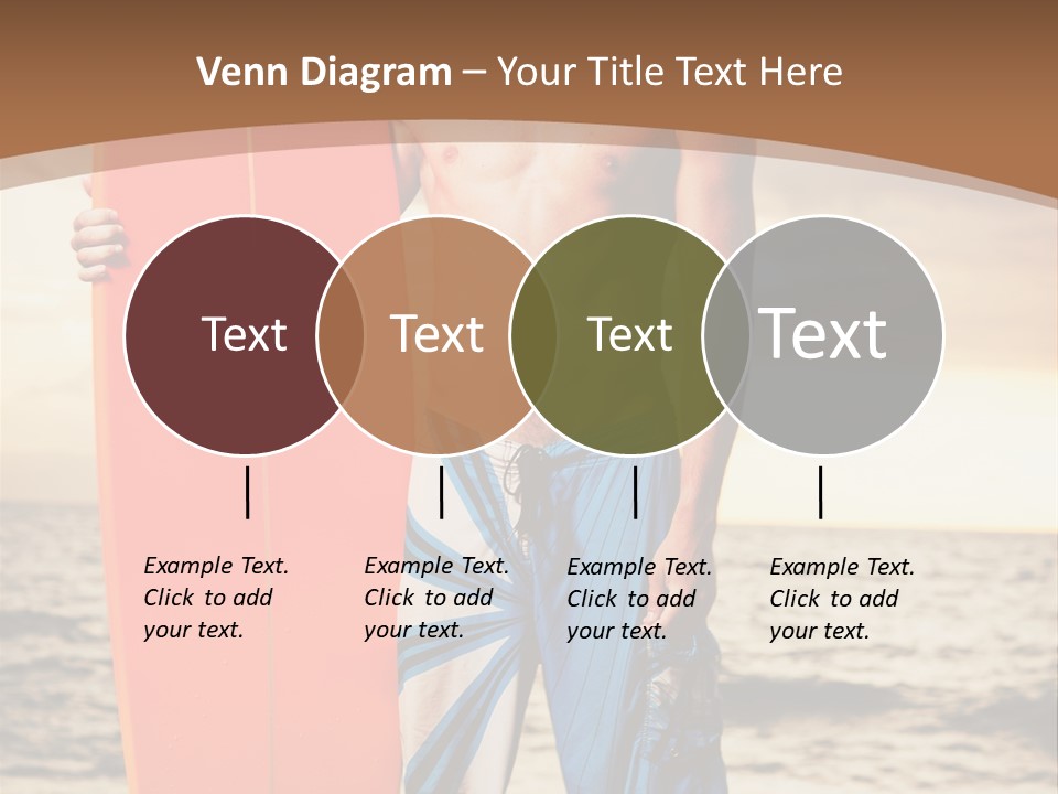 Good Young Tan PowerPoint Template