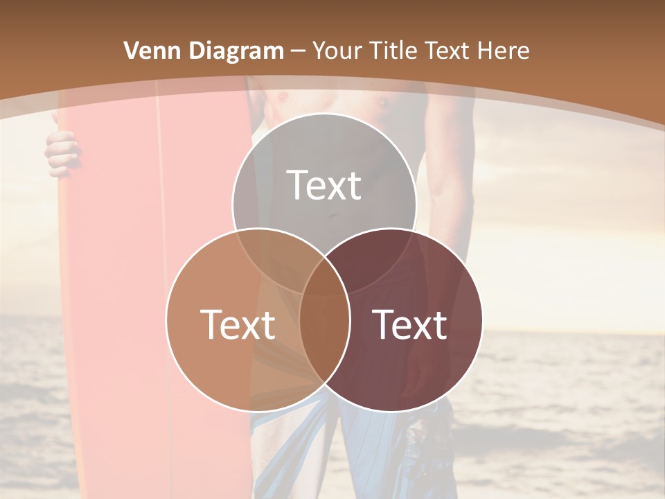 Good Young Tan PowerPoint Template