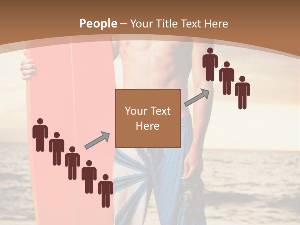 Good Young Tan PowerPoint Template