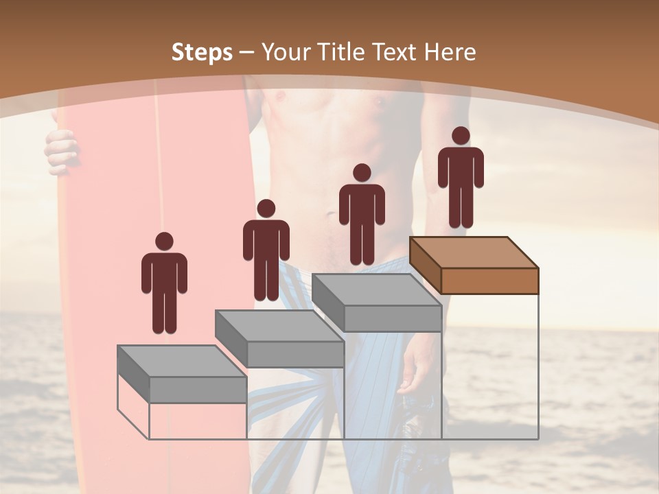 Good Young Tan PowerPoint Template