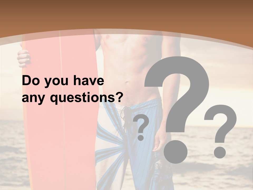 Good Young Tan PowerPoint Template