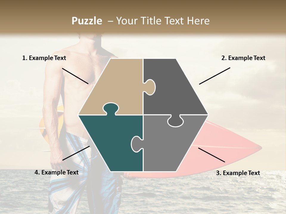 Handsome Hobby Sky PowerPoint Template
