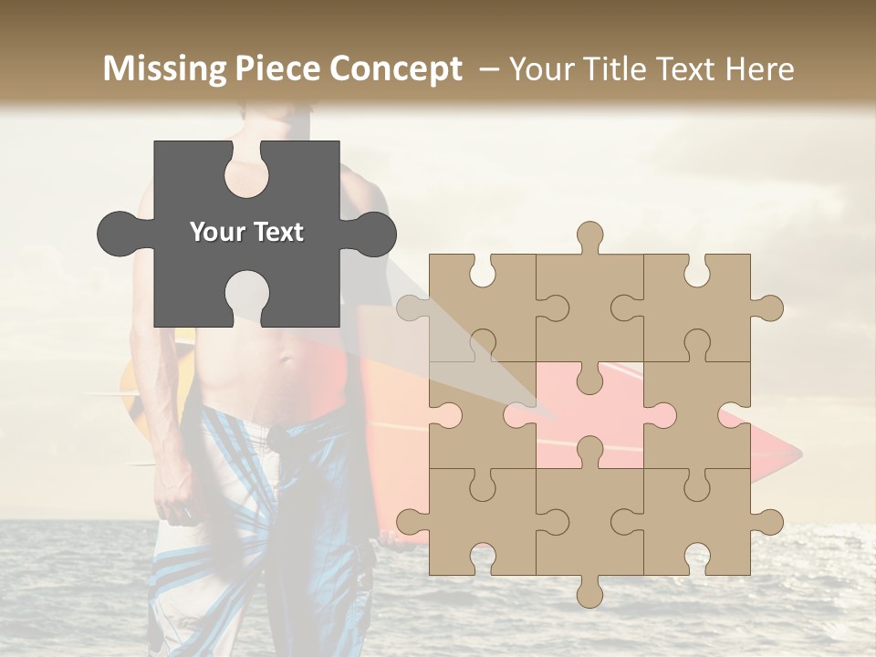 Handsome Hobby Sky PowerPoint Template