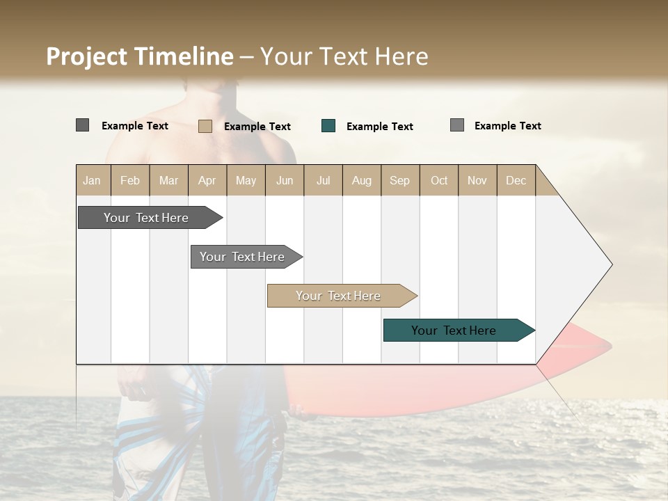 Handsome Hobby Sky PowerPoint Template