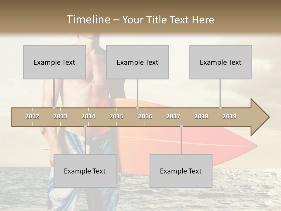 Handsome Hobby Sky PowerPoint Template