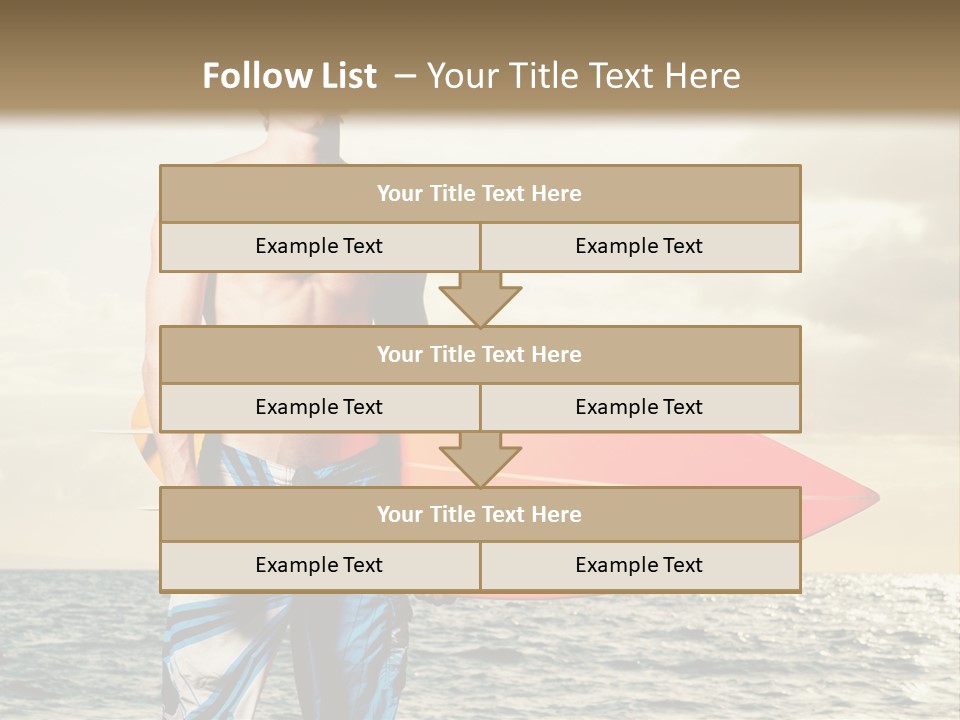 Handsome Hobby Sky PowerPoint Template