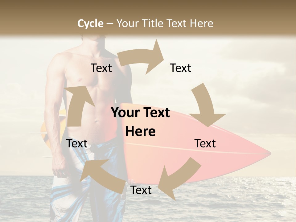 Handsome Hobby Sky PowerPoint Template