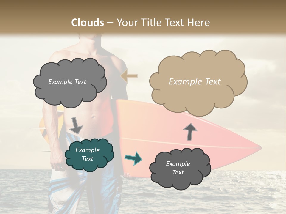 Handsome Hobby Sky PowerPoint Template