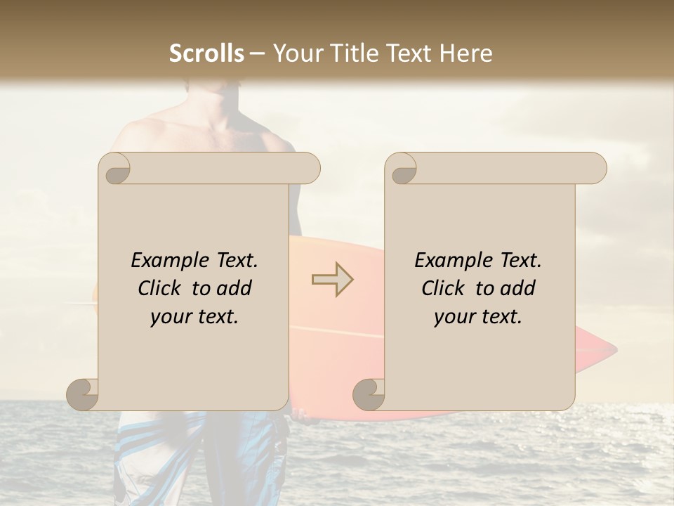 Handsome Hobby Sky PowerPoint Template