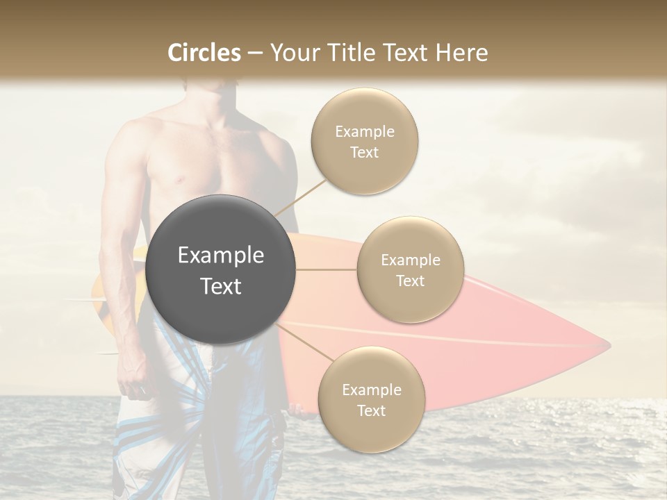 Handsome Hobby Sky PowerPoint Template