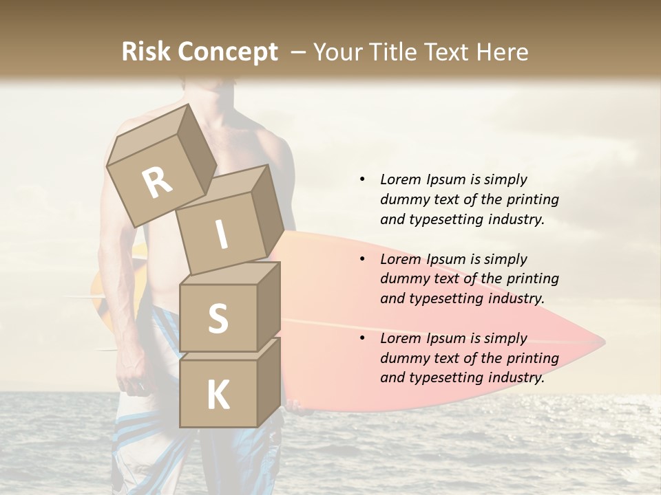 Handsome Hobby Sky PowerPoint Template