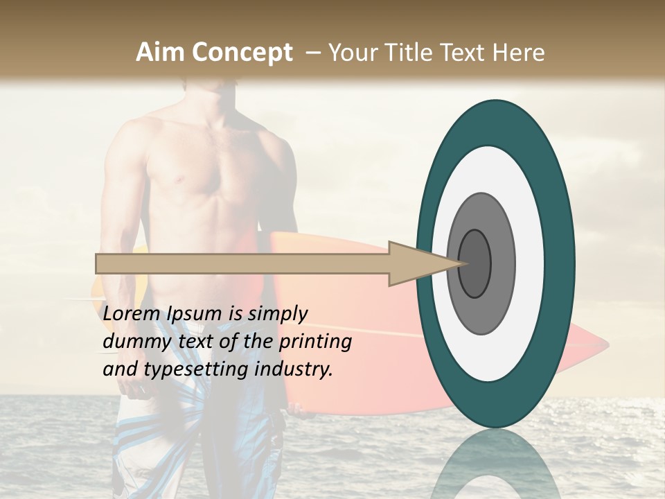 Handsome Hobby Sky PowerPoint Template