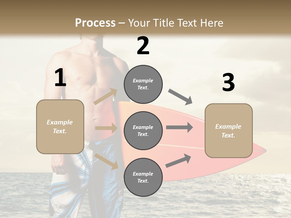 Handsome Hobby Sky PowerPoint Template