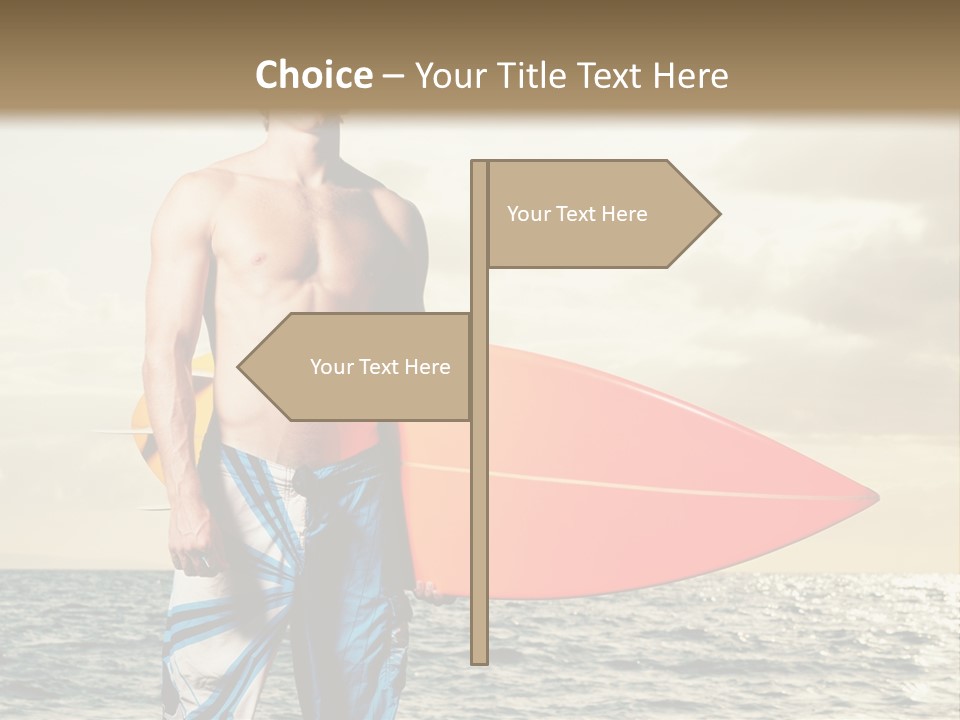 Handsome Hobby Sky PowerPoint Template