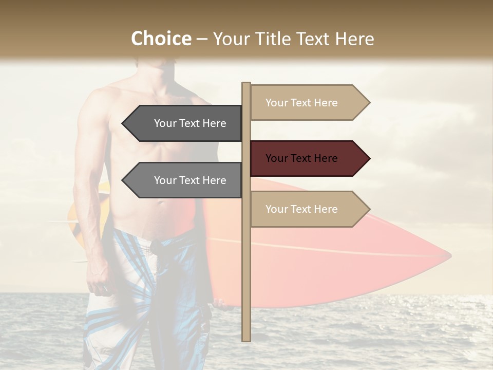 Handsome Hobby Sky PowerPoint Template