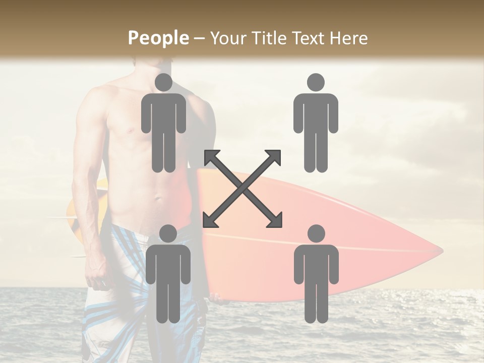 Handsome Hobby Sky PowerPoint Template