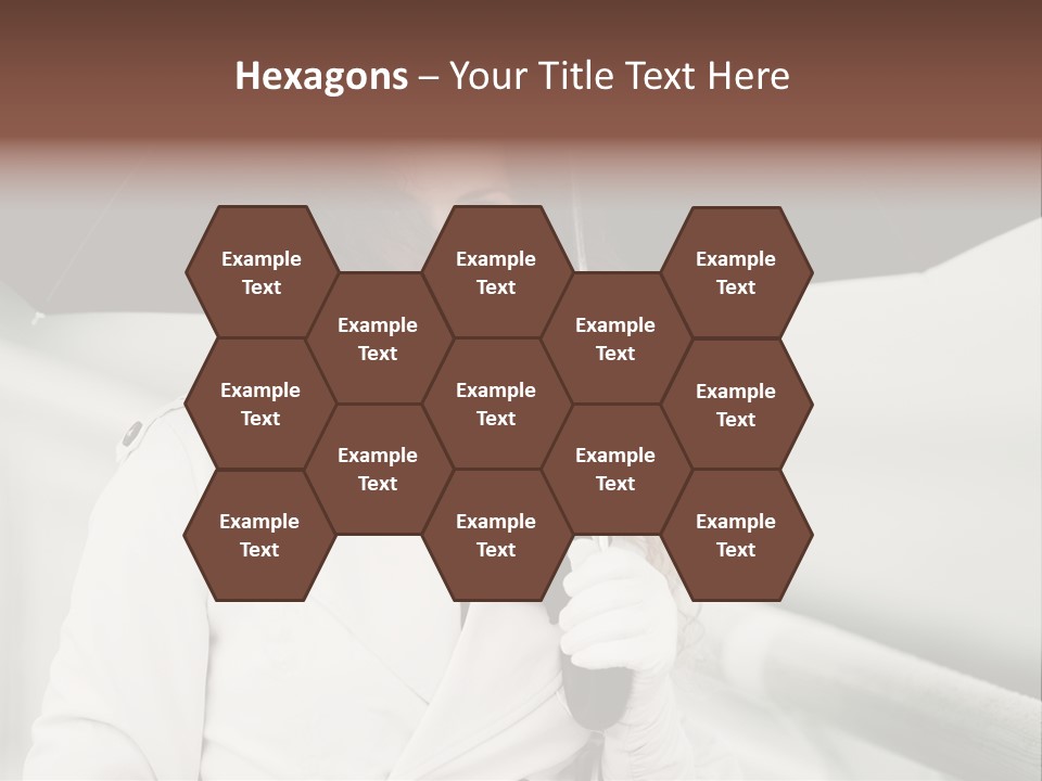 Pretty Woman Black PowerPoint Template